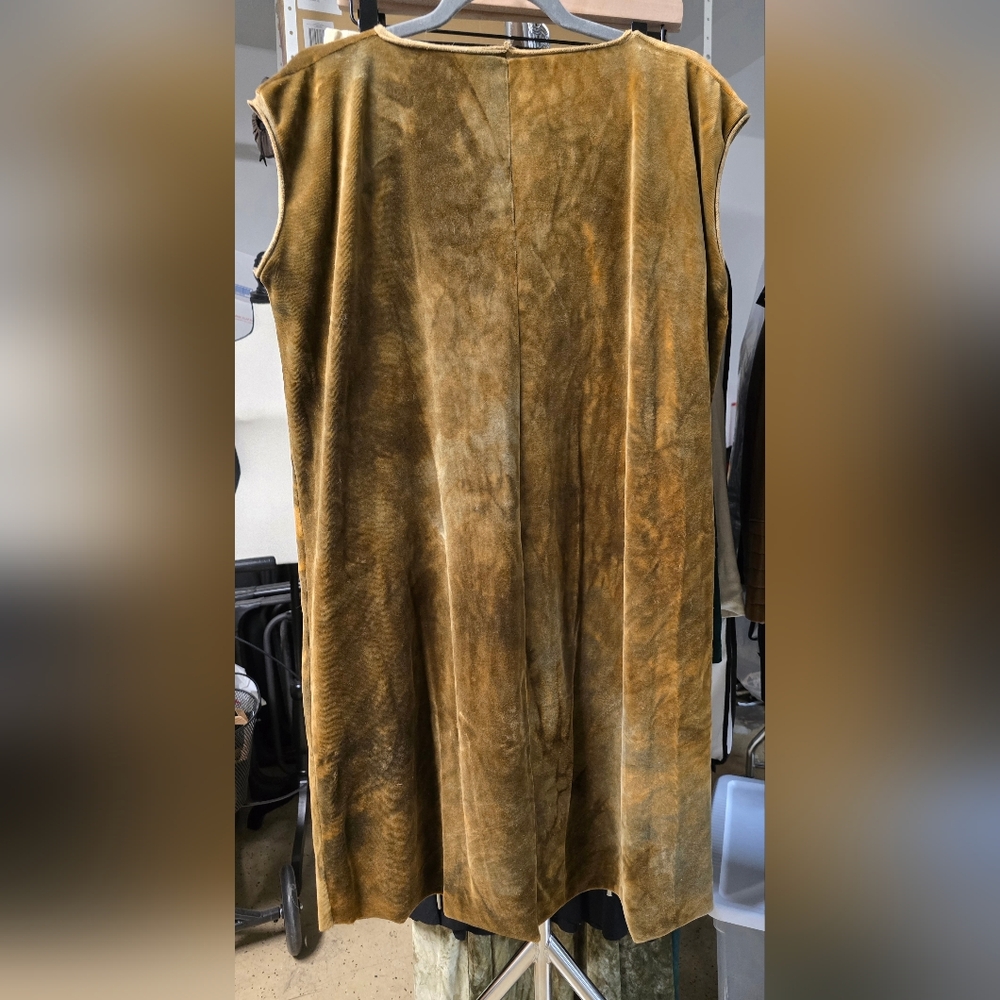 Sinew Moon Pinch of Grace Oversize Knee Length T Madrone Bamboo Velour XS/S - Picture 8 of 8